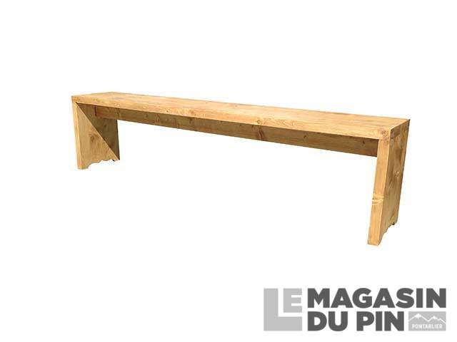 Banc Cube 180 Cm Pin Massif Le Magasin Du Pin