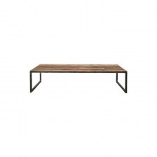Table basse 150cm bois & métal