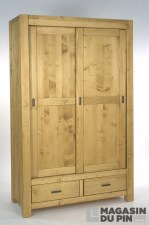 Armoire Adriana 2 portes coulissantes