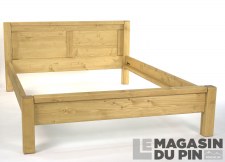 Lit 140x190 Adriana pieds bas