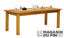 Table rectangulaire 120