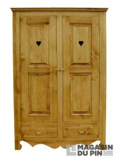 Armoire 2 portes Chamonix