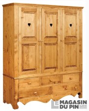 Armoire 3 portes Chamonix