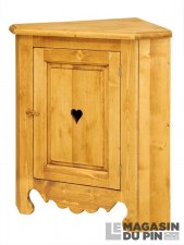 Bahut d'angle 1 porte Chamonix