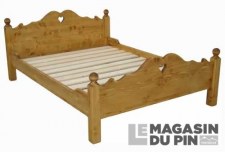 Lit double 160x200cm Chamonix
