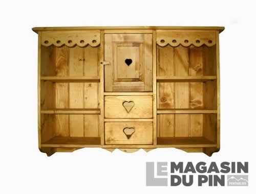 Meuble suspendu 1 porte Chamonix