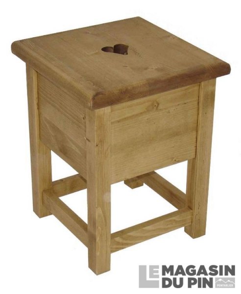 Tabouret coffre Chamonix