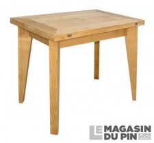 Table extensible pieds fuseaux Chamonix