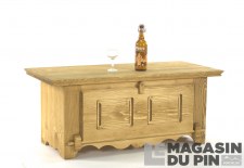 Table basse bar 1 porte rabattable Chamonix