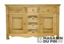 Bahut 2 portes 6 tiroirs Chamonix