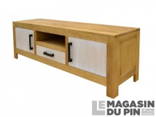 Meuble TV Cardiff 2 portes 1 tiroir