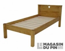 Lit simple Megève