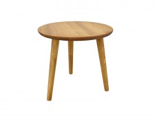 Table basse ronde Ø50 3 pieds ronds
