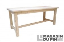 Table de ferme 120cm