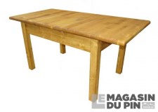 Table rectangulaire 1 allonge Transilvania