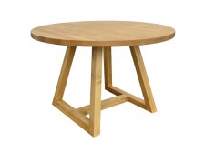 Table repas ronde Ø120 2 pieds U