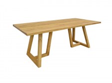 Table repas 200 cm 2 pieds en U