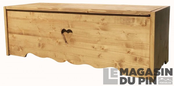 Bout de lit coffre 120cm