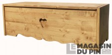 Bout de lit coffre 120cm