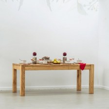 Table repas 160cm avec tiroir Adriana
