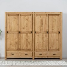 Armoire Adriana 4 portes coulissantes