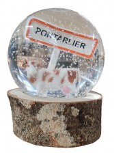 Boule à neige " Pontarlier "