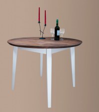 Table ronde fixe 110cm Nostalgie