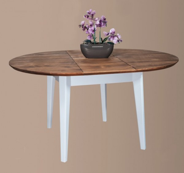 Table ronde ext. 110-150cm Nostalgie